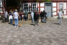 Rasseln in Naumburg - eine alte Ostertradition (Foto: Karl-Franz Thiede)